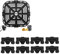 BAOFUYA Commercial Deep Fryers,8PCS Fryer Silicone Bumper Air Fryer Replacement Bumper Parts Silicone Bumper Parts Silicone Tabs For Instant 6qt