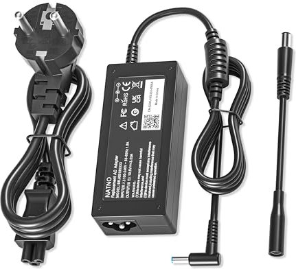 NATNO 65W Caricatore Alimentatore per HP EliteBook 840 850 845 830 820 650 640 G9 G8 G7 G6 G5 G4 G3 G2 G1 745 735 725 755 G6 G5 G3 G4 Pavilion X360 11 13 15 Zbook G4 G5 PC Portatile Caricabatterie