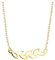 Sofia Milani - Women's Necklace 925 Silver - Gold Plated - Leaf Pendant - N0711