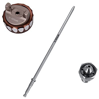 BenBow Ersatzdüse Reparaturset für Lackierpistole 1,2mm PK80 - erstklassige - Premium - Kompressor Spritzpistole Sprühpistole mit Becher für Auto-Lack - klarlack - decklack - Beste Lackerergebnis