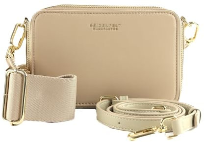 SEIDENFELT MANUFAKTUR Falun Tricolor Crossbody Stone Shades/Gold