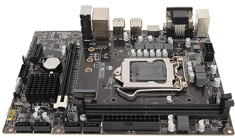 H310 LGA 1151 Motherboard, Dual-Channel-DDR4-Speichersteckplatz, Erweiterungsports mit SATA 6Gbs-Ports, NVME M.2-Steckplatz, PCIe X16-Steckplatz, PCIe X1-Steckplatz, USB 3.0 2.0,