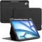 SEYMCY Case for iPad Air 11 Inch M3 (2025) / M2 (2024), Leather Smart Cover with 5-angle Magnetic Stand, Auto Sleep/Wake, Pencil Holder, Card Slots A3266 A3267 A3270 A2902 A2903 A2904, Black