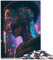 Puzzle zum Verschenken, mechanischer Krieger, 1000-teiliges Puzzle für Erwachsene, Holzpuzzle, Lernspiel mit passendem Poster und Wissensblatt (50 x 75 cm)