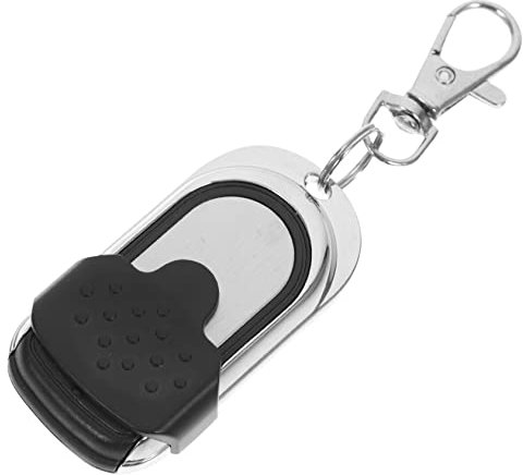 Mikikit Telecomando Garage Pulsanti Clonazione Facile Accessorio Per Apertura Garage e Cancelli Portachiavi Inclusa