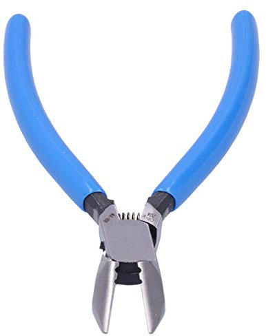 TICFOX Mini pince coupante TICFOX pince brise-verre avec vis, design ergonomique réglable, pince en plastique, mini pince coupante, coupe-câble électrique de qualité industrielle, outils à main