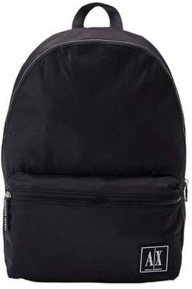 Armani Exchange Rucksack Schwarz XM000030AF10336 Schwarz, 30 cm x 45 cm x 12 cm