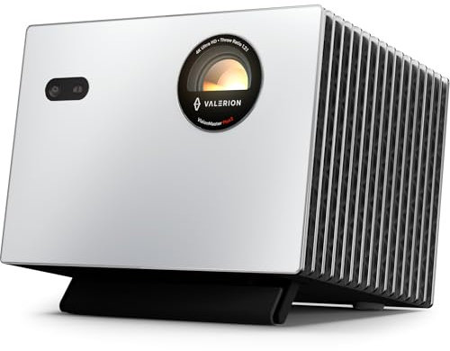 Valerion StreamMaster Plus2 Triple Laser 4K Projector, Ultra-Smooth Streaming, 4ms Lag-Free Gaming, IMAX Enhanced 300, Google TV, HDR10+, Dolby Vision&Atmos, Smart Home Theater Projector