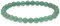 Lebensquelle Plus Kugelarmband | Perlen Armband 6 mm | Hochwertiges Edelsteinarmband | Natur Stein Edelsteinarmband dehnbar (Aventurin, grün)