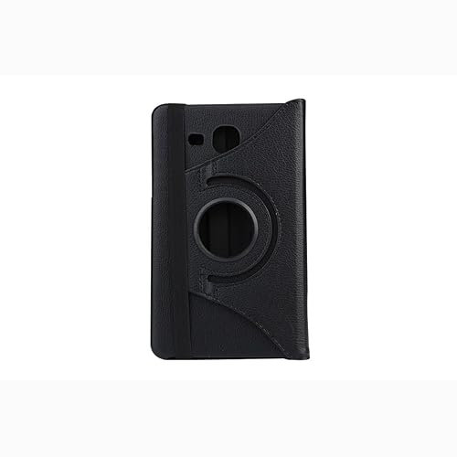 AKLiSa Coque pour Samsung Galaxy Tab A6 7 SM-T280/T285 Tablette Case, Rotation 360 Degrés Design Samsung Galaxy Tab A 7.0 2016 Étui de Protection Magnétique Intelligent (Noir)