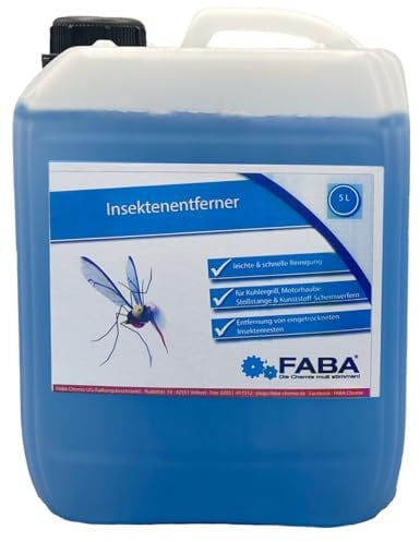 FABA Insektenlöser 5 L, Insektenentferner, Insektenreiniger.