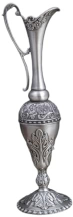 Baoblaze Blumenvase Blumenarrangement Pflanzer, Zinn