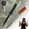 Swords and more Rambo Messer Set – First Blood II & Rambo III | Legendäres Film-Messer-Bundle mit Lederscheiden