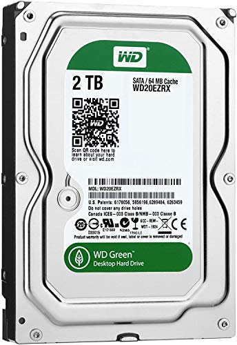 WESTERN DIGITAL Disque dur interne Caviar Green WD20EARX 3.5 - 2 To + Station d'accueil BEHEDEX32U2 - USB 2.0