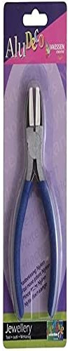 Vaessen Creative - Mini pinze per Gioielli, Punta a Sezione Piatta, Inserti in Nylon