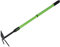Vetrineinrete® Zappa a Cuore bidente da Giardino con Manico telescopico allungabile Estensibile da 52 a 79 cm forca 2 Denti bicorna attrezzo utensile per Giardinaggio 90074 G49