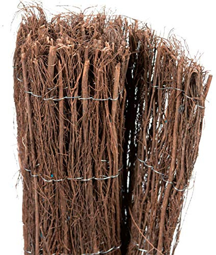 AFP Heidekrautmatte Winterschutz Pflanzen, 100 x 150 cm/Stammschutz Bäume/Frostschutz Kübelpflanzen/Deko/Bastelmatte/Winterschutz Pflanzen / 2 Jutesäckchen gratis
