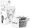Bellody® Original Haargummis - Stylisch geflochtener Haargummi mit starkem Halt (4er Set - Urban Gray) - Damen Haarschmuck in Hell Grau