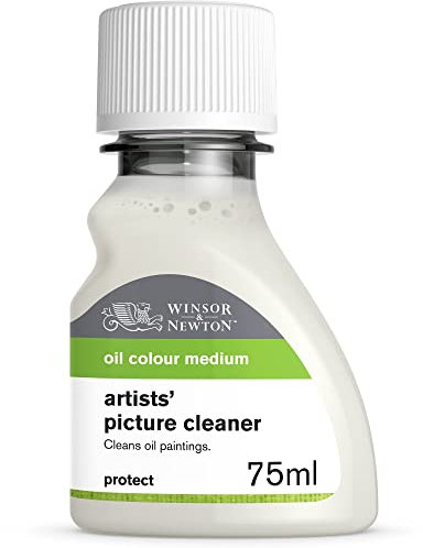 Winsor & Newton Aditivo para óleo Limpiador de Cuadros, 75ml, Embalaje puede variar