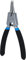 BRILLIANT TOOLS BT067005 Pinza per anelli Seeger per anelli di fissaggio esterni, diritta, 125 mm [Powered by KS TOOLS]