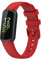 Strap-it Silikonarmband (S) - kompatibel mit - Fitbit Inspire - Armband - Rot - fur Fitbit Insipre HR - Fitbit Inspire 2