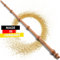 WALDUNIKAT® Baguette magique en bois – Fabriquée en Allemagne – Jouet, cadeau d'anniversaire, décoration, costume pour adultes, enfants, femmes, hommes, filles (n° 2 – Bois de noyau)