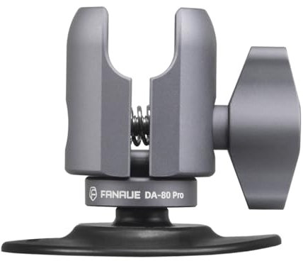 FANAUE Verbindungsarm mit Klebende Kugelkopfbasis Kompatibel mit RAM Mount B Größe 1 Kugelkopf Adapter für Fahrrad Motorrad Handyhalter,Saugnapf-Basis montiert auf Auto Armaturenbrett Car Accessories