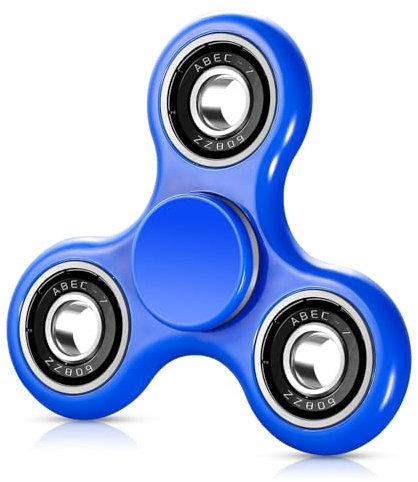 SCIONE Fidget Spinner Sensory Hand Fidget Spielzeug,Angst Stress Relief Party Geschenke für Kinder und Erwachsene Goodie Bag Stuffers(Blau)