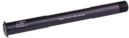 QiaoJun Fahrrad Steckachse,Fahrrad Steckachse Vorderrad Fahrrad hintere Hubs Rohrwelle MTB Rennrad Schnellauslösung bis Achsspieß (Color : L 158MM)