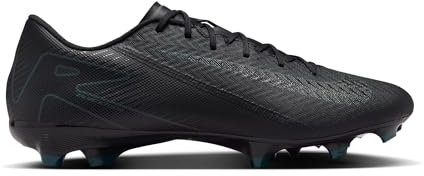 NIKE Zoom Vapor 16 Academy FG/MG, Sneaker Uomo, Black/Black-Deep Jungle, 40 EU