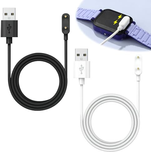Cable de carga compatible con Huawei Watch Fit 3/Fit 2/Fit/Fit New/Fit mini/Band 9/Band 8/Band 7/Band 6/Band 6 Pro, cable USB cargador para Honor Watch ES, Honor Band 6 - Estación de Carga
