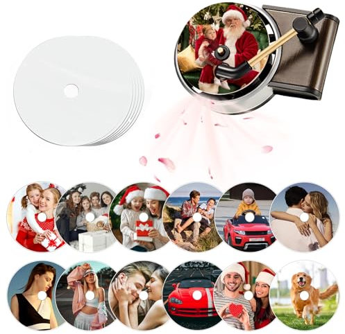 6 PCS Personalised picture Car Air Freshener Vent Clip Custom Pop Singer Album Cover Record Player Cars Fresheners for Women and Men Car Inter Decor Accessories Music Lover Gift