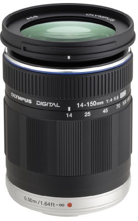 Olympus 14–150 mm/F 4, 0–5,6 M.ZUIKO Digital 14 mm-Objectif