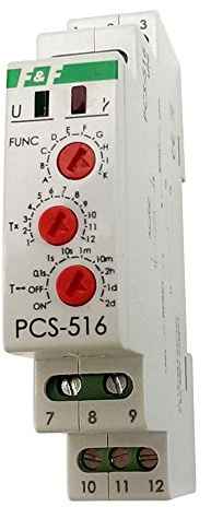 PK Multifunktionsrelais, 10 Funktionen, 12-264V-AC/DC