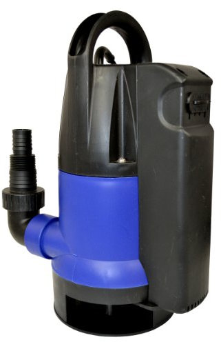 AMUR Pompe Submersible pour eaux usées Dirt-Star-Extra-SS Pompe À Baril DE Pluie pour l'irrigation et comme Pompe de sous-Sol (750 Watt)