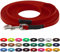 LENNIE BioThane Schleppleine, 19mm, Hunde ab 35kg, 10m lang, mit Handschlaufe, Rot, genäht