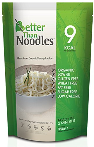 Better Than Fideos orgánicos sin gluten 385g (paquete de 3)