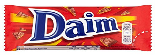 Daim Riegel - 28g - 6-er Pack