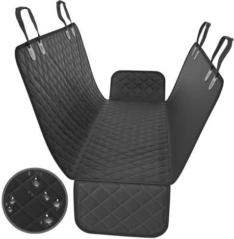 Active Pets Housse de siège de Voiture pour Chien, imperméable et Anti-Rayures - Hamac antidérapant pour Voiture et SUV - Accessoires de Voiture