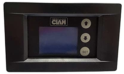 Easyricambi Scheda Quadro comandi Display MICRONOVA I084 LCD Grafico Monocromatico 84x63x30mm per Stufa a Pellet