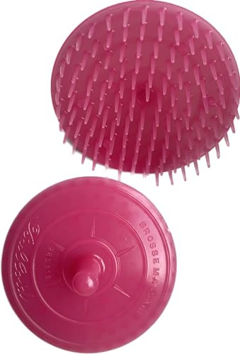 Telliswelt Massagebürste Massageboy Haarbürste Bürste 8 cm Durchmesser Made in Germany, Farbe:rosa