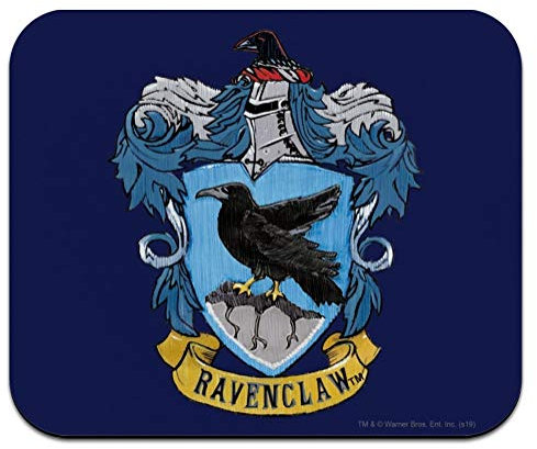 Tapis de souris fin Harry Potter Serdaigle avec blason peint