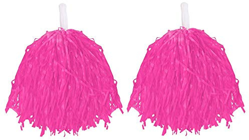 Cheerleader-Pompoms für Kinder und Erwachsene Farbe: Pink