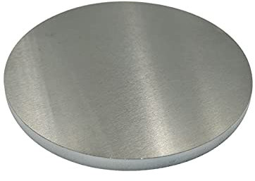 Material de aluminio 6061, Espesor: 6 mm, Diámetro: 100 mm. (1 piezas)