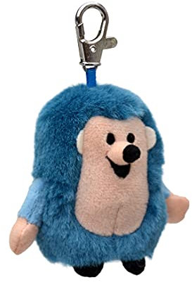Schlüsselanhänger Schlüsselring 8 cm Original Der Kleine Maulwurf Blau Igel Schlüsselbund Kuscheltieranhänger Anhänger für Kinder