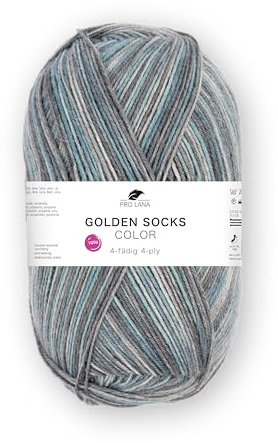 Pro Lana Golden Socks COLOR 4-fach 100g/420m, Sockenwolle (724)