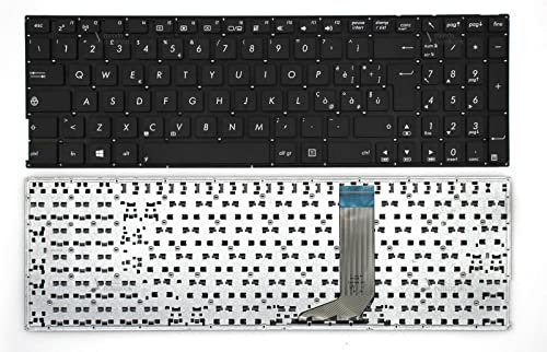 CLICK HELP Tastiera Notebook Compatibile con ASUS X556 X556U X556UA A556UR A756U (Senza Frame) Italiana