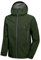 Little Donkey Andy Herren Wasserdichte Regenjacke leichte Atmungsaktive Outdoor Regenmantel Winddicht Softshelljacke zum Wandern, Fahrraden, Reisen Dunkelgrün M