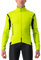 Castelli 4522510 PERFETTO RoS 2 CONVERTIBLE JAC Jacket Men's ELECTRIC LIME/DARK GRAY S