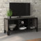 CIADAZ TV-Schrank, Fernsehtisch, Tv Lowboard, Fernsehschrank, Tv Bank, Tv Table, Tv Kommode, Grau 105x36x47 cm Metall und MDF